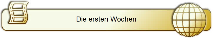 Die ersten Wochen