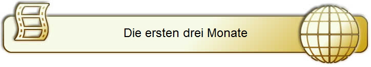 Die ersten drei Monate